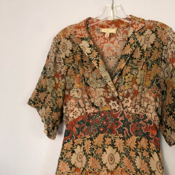 Anthropologie Moulinette Soeurs Floral Maxi Dress - 6 - Picture 5 of 10